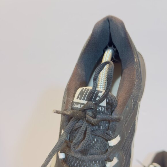 Nike Dual Fusion Run 3 Black Men’s Size 12 Running Athletic Shoes Sneakers - Picture 14 of 16